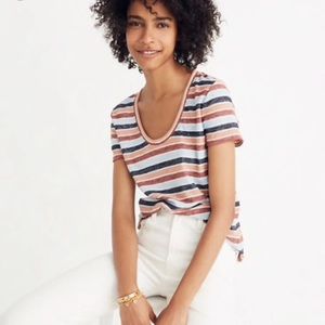 Madewell alto scoop neck top